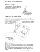 Предварительный просмотр 3 страницы Panasonic KX-TG2740S - 2.4 GHz DSS Expandable Cordless Speakerphone Operating Instructions Manual