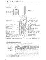 Предварительный просмотр 8 страницы Panasonic KX-TG2740S - 2.4 GHz DSS Expandable Cordless Speakerphone Operating Instructions Manual