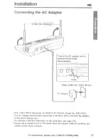 Предварительный просмотр 11 страницы Panasonic KX-TG2740S - 2.4 GHz DSS Expandable Cordless Speakerphone Operating Instructions Manual