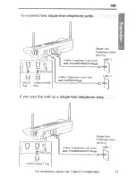 Предварительный просмотр 13 страницы Panasonic KX-TG2740S - 2.4 GHz DSS Expandable Cordless Speakerphone Operating Instructions Manual