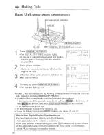 Предварительный просмотр 36 страницы Panasonic KX-TG2740S - 2.4 GHz DSS Expandable Cordless Speakerphone Operating Instructions Manual