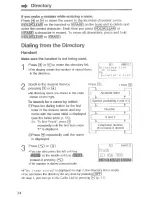 Preview for 54 page of Panasonic KX-TG2740S - 2.4 GHz DSS Expandable Cordless Speakerphone Operating Instructions Manual