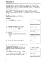 Предварительный просмотр 64 страницы Panasonic KX-TG2740S - 2.4 GHz DSS Expandable Cordless Speakerphone Operating Instructions Manual