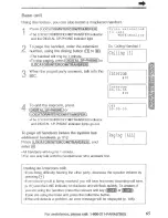 Предварительный просмотр 65 страницы Panasonic KX-TG2740S - 2.4 GHz DSS Expandable Cordless Speakerphone Operating Instructions Manual