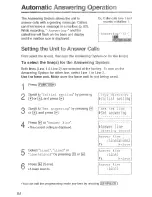 Предварительный просмотр 84 страницы Panasonic KX-TG2740S - 2.4 GHz DSS Expandable Cordless Speakerphone Operating Instructions Manual