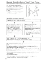 Предварительный просмотр 94 страницы Panasonic KX-TG2740S - 2.4 GHz DSS Expandable Cordless Speakerphone Operating Instructions Manual