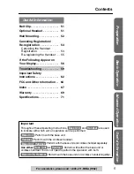 Предварительный просмотр 5 страницы Panasonic KX-TG2750S Operating Instructions Manual