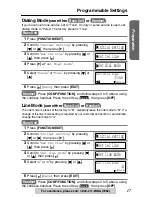 Предварительный просмотр 17 страницы Panasonic KX-TG2750S Operating Instructions Manual