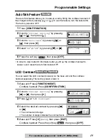 Предварительный просмотр 19 страницы Panasonic KX-TG2750S Operating Instructions Manual