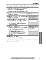 Предварительный просмотр 35 страницы Panasonic KX-TG2750S Operating Instructions Manual