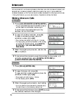 Предварительный просмотр 36 страницы Panasonic KX-TG2750S Operating Instructions Manual