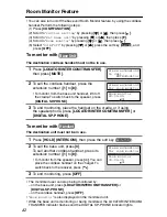 Предварительный просмотр 42 страницы Panasonic KX-TG2750S Operating Instructions Manual