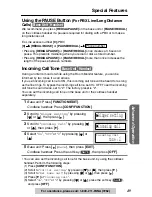 Предварительный просмотр 49 страницы Panasonic KX-TG2750S Operating Instructions Manual