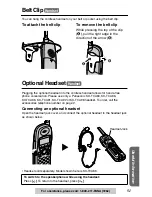 Предварительный просмотр 51 страницы Panasonic KX-TG2750S Operating Instructions Manual