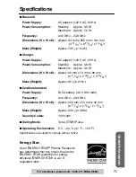 Предварительный просмотр 71 страницы Panasonic KX-TG2750S Operating Instructions Manual