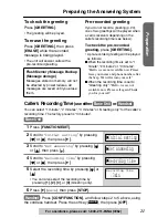 Предварительный просмотр 21 страницы Panasonic KX-TG2770S Operating Instructions Manual