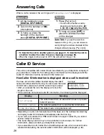 Preview for 28 page of Panasonic KX-TG2770S Operating Instructions Manual