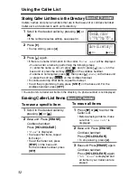 Preview for 32 page of Panasonic KX-TG2770S Operating Instructions Manual