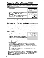 Предварительный просмотр 58 страницы Panasonic KX-TG2770S Operating Instructions Manual