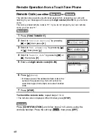 Предварительный просмотр 60 страницы Panasonic KX-TG2770S Operating Instructions Manual