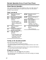 Предварительный просмотр 62 страницы Panasonic KX-TG2770S Operating Instructions Manual