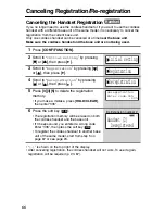 Предварительный просмотр 66 страницы Panasonic KX-TG2770S Operating Instructions Manual