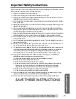 Preview for 75 page of Panasonic KX-TG2770S Operating Instructions Manual