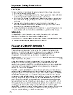 Preview for 76 page of Panasonic KX-TG2770S Operating Instructions Manual