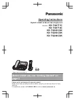 Panasonic KX-TG283CSK Operating Instructions Manual предпросмотр