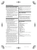 Предварительный просмотр 6 страницы Panasonic KX-TG283CSK Operating Instructions Manual