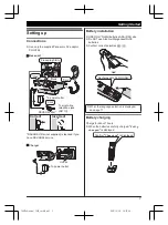 Предварительный просмотр 7 страницы Panasonic KX-TG283CSK Operating Instructions Manual