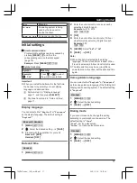 Предварительный просмотр 11 страницы Panasonic KX-TG283CSK Operating Instructions Manual