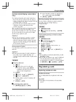 Предварительный просмотр 25 страницы Panasonic KX-TG283CSK Operating Instructions Manual