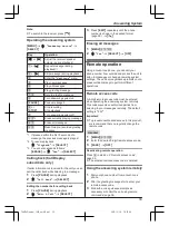 Предварительный просмотр 33 страницы Panasonic KX-TG283CSK Operating Instructions Manual