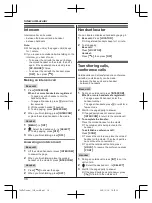 Предварительный просмотр 38 страницы Panasonic KX-TG283CSK Operating Instructions Manual