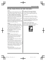 Предварительный просмотр 45 страницы Panasonic KX-TG283CSK Operating Instructions Manual