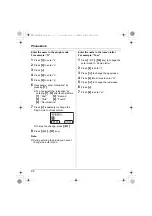 Preview for 28 page of Panasonic KX-TG2871CN Operating Instructions Manual