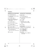 Preview for 30 page of Panasonic KX-TG2871CN Operating Instructions Manual