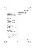 Preview for 31 page of Panasonic KX-TG2871CN Operating Instructions Manual