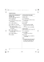 Preview for 38 page of Panasonic KX-TG2871CN Operating Instructions Manual