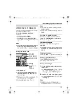 Preview for 45 page of Panasonic KX-TG2871CN Operating Instructions Manual