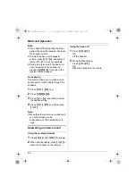 Preview for 52 page of Panasonic KX-TG2871CN Operating Instructions Manual