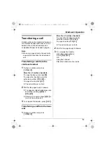 Preview for 53 page of Panasonic KX-TG2871CN Operating Instructions Manual