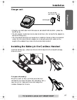 Preview for 11 page of Panasonic KX-TG2970B - GigaRange SecurityLink Plus Expandable Answering System Operating Instructions Manual