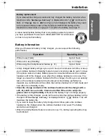 Preview for 13 page of Panasonic KX-TG2970B - GigaRange SecurityLink Plus Expandable Answering System Operating Instructions Manual