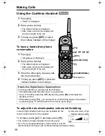 Preview for 30 page of Panasonic KX-TG2970B - GigaRange SecurityLink Plus Expandable Answering System Operating Instructions Manual