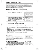 Preview for 34 page of Panasonic KX-TG2970B - GigaRange SecurityLink Plus Expandable Answering System Operating Instructions Manual