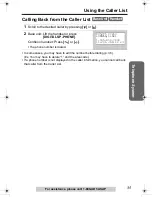 Preview for 35 page of Panasonic KX-TG2970B - GigaRange SecurityLink Plus Expandable Answering System Operating Instructions Manual