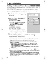 Preview for 36 page of Panasonic KX-TG2970B - GigaRange SecurityLink Plus Expandable Answering System Operating Instructions Manual