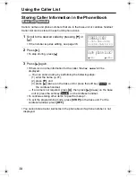 Preview for 38 page of Panasonic KX-TG2970B - GigaRange SecurityLink Plus Expandable Answering System Operating Instructions Manual